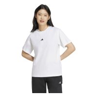 adidas Essentials S Logo Cotton T-Shirt Damen - white/black