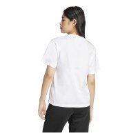 adidas Essentials S Logo Cotton T-Shirt Damen - white/black