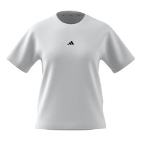 adidas Essentials S Logo Cotton T-Shirt Damen - white/black