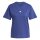 adidas Essentials S Logo Cotton T-Shirt Damen - dkblue/white