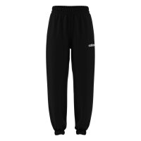 adidas Essentials Linear French Terry Cuffed lange Hose Damen - black/white