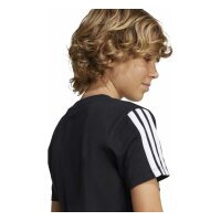 adidas Seasonal Essentials Tiberio 3 Stripes T-Shirt Kinder - black/white