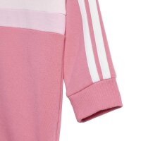 adidas Seasonal Essentials Tiberio 3 Stripes Fleece Leggings Set Baby - pnkfus/white