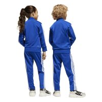 adidas Seasonal Essentials Tiberio 3 Stripes Tricot Trainingsanzug Kinder - royblu/white/globlu