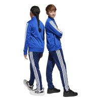adidas Seasonal Essentials Tiberio 3 Stripes Tricot Trainingsanzug Kinder - royblu/white/globlu