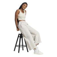 adidas Essentials 3-Stripes Lifestyle Woven Parachute lange Hose Damen - wonalu/white