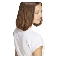 adidas Essentials Linear Cotton T-Shirt Damen - white/black
