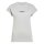adidas Essentials Linear Cotton T-Shirt Damen - mgreyh/black