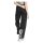 adidas Essentials Linear Fleece Cargo lange Hose Damen - black/white