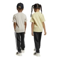 adidas Essentials lange Hose Kinder - black/white