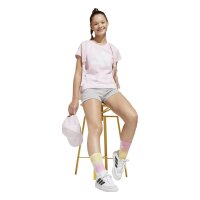 adidas Essentials T-Shirt Kinder - clpink/white