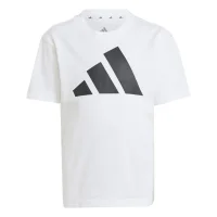 adidas Essentials T-Shirt Kinder - white/black