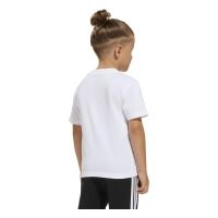 adidas Essentials T-Shirt Kinder - white/black
