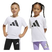 adidas Essentials T-Shirt Kinder - white/black
