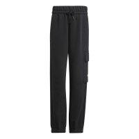 adidas Essentials Cargo lange Hose Kinder - black/white