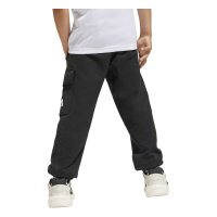 adidas Essentials Cargo lange Hose Kinder - black/white