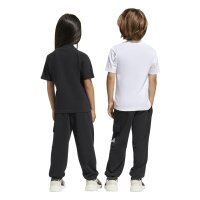 adidas Essentials Cargo lange Hose Kinder - black/white