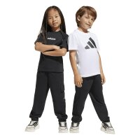 adidas Essentials Cargo lange Hose Kinder - black/white