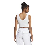 adidas Essentials S Logo Cotton Lifestyle Tank Ärmelloses Shirt Damen - white/black