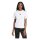 adidas Essentials 3-Stripes Cotton T-Shirt Damen - white/black