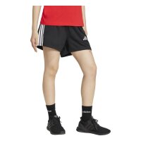 adidas Essentials 3-Stripes Cotton kurze Hose Damen - black/white