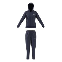 adidas Linear Logo Trainingsanzug Damen - dkblue