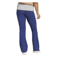 adidas Essentials S Logo Flared Leggings Damen - dkblue/white