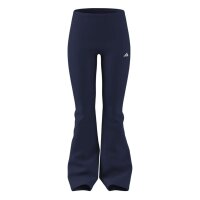 adidas Essentials S Logo Flared Leggings Damen - dkblue/white