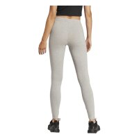 adidas Essentials Linear Cotton Leggings Damen - mgreyh/black