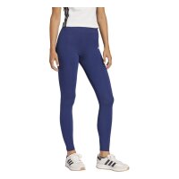 adidas Essentials Linear Cotton Leggings Damen - dkblue/white