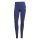 adidas Essentials Linear Cotton Leggings Damen - dkblue/white