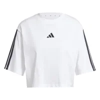adidas Essentials 3-Stripes Cotton Loose T-Shirt Damen -...