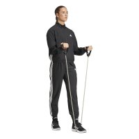 adidas Workout Essentials 3-Stripes Woven Warm Up Trainingsjacke Damen - black/white