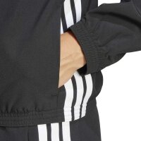 adidas Workout Essentials 3-Stripes Woven Warm Up Trainingsjacke Damen - black/white