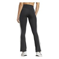 adidas Optime Essentials Workout 3-Stripes Flared Leggings Damen - black/white