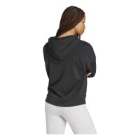 adidas Essentials S Logo French Terry Hoodie Damen - black/white