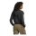 adidas Essentials 3-Stripes French Terry Kapuzenjacke Damen - black/white