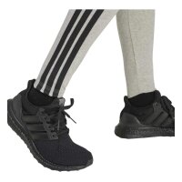 adidas Essentials 3-Stripes Cotton Leggings Damen - mgreyh/black