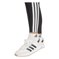 adidas Essentials 3-Stripes Cotton Leggings Damen - black/white