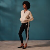 adidas Essentials 3-Stripes Cotton Leggings Damen - black/white