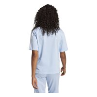 adidas Essentials 3-Stripes Boyfriend T-Shirt Damen - globlu/white