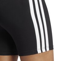 adidas Essentials 3-Stripes High Waisted Biker kurze Hose Damen - black/white