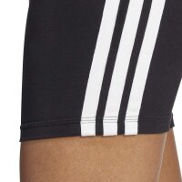 adidas Essentials 3-Stripes High Waisted Biker kurze Hose Damen - black/white