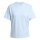 adidas Essentials 3-Stripes Cotton T-Shirt Damen - globlu/white