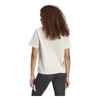 adidas Essentials 3-Stripes Cotton T-Shirt Damen - wonalu/white
