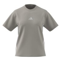adidas Essentials 3-Stripes Cotton T-Shirt Damen - wonalu/white