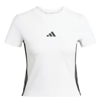 adidas Essentials 3 Stripes Slim Baby T-Shirt Damen -...