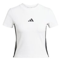 adidas Essentials 3 Stripes Slim Baby T-Shirt Damen -...