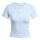 adidas Essentials 3 Stripes Slim Baby T-Shirt Damen - globlu/white