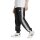 adidas Essentials 3-Stripes Fleece Loose lange Hose Damen - black/white